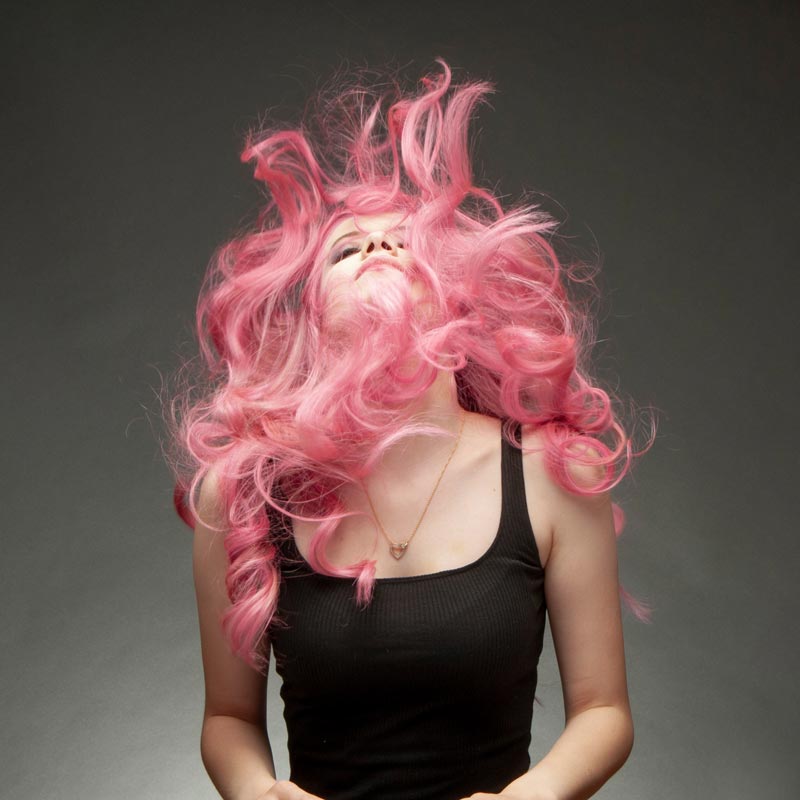 Balayage in punkig Pastell-Pink 3